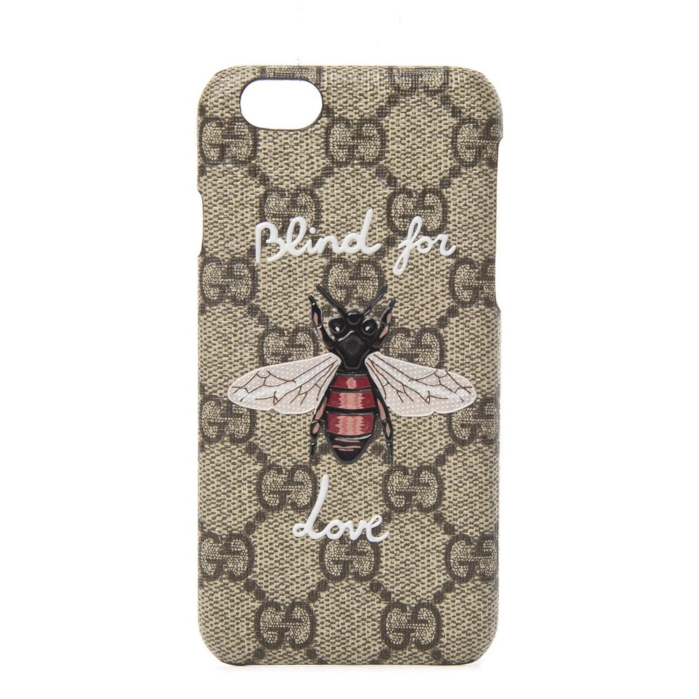 Gucci GG Supreme Monogram Bee iPhone 7 Case